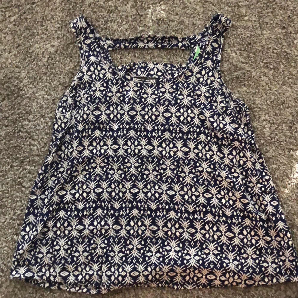 Decree xs short flowy tank